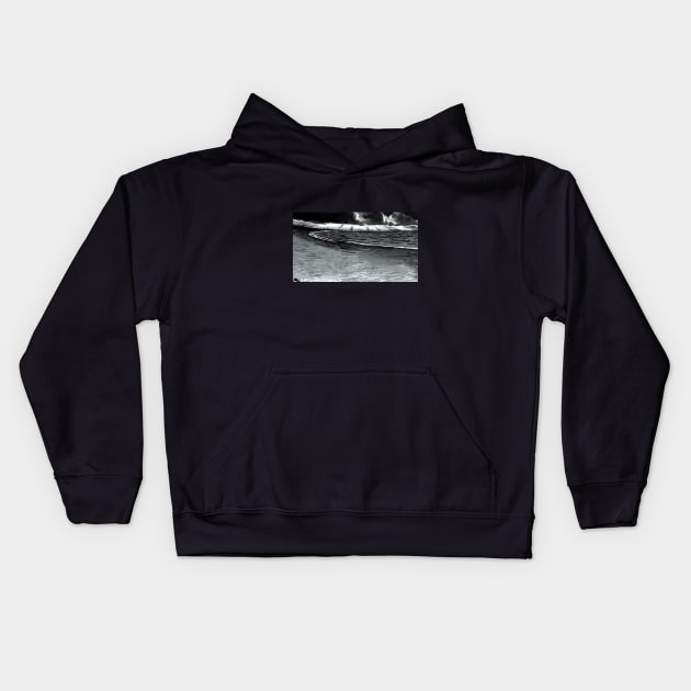 manga scenery Kids Hoodie by theblack futur